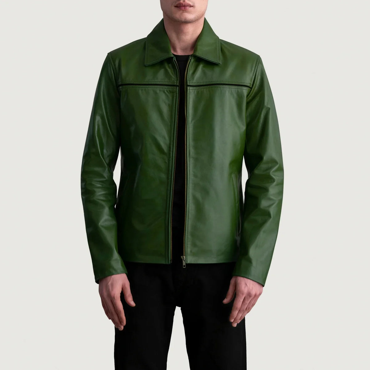 
Mystical Veste en Cuir pour Homme – alternate product view 1