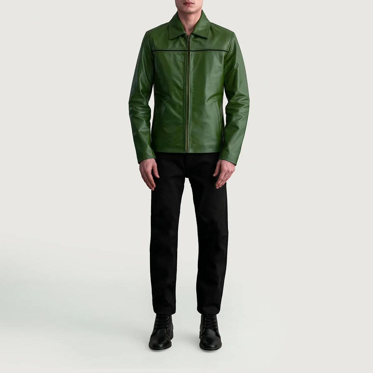 
Mystical Veste en Cuir pour Homme – alternate product view 4
