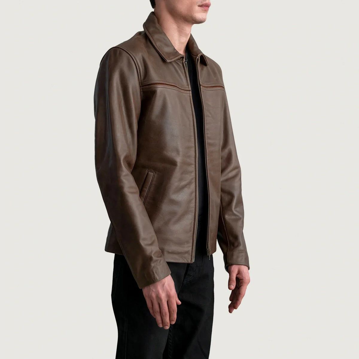 
Mystical Veste en Cuir pour Homme – alternate product view 2