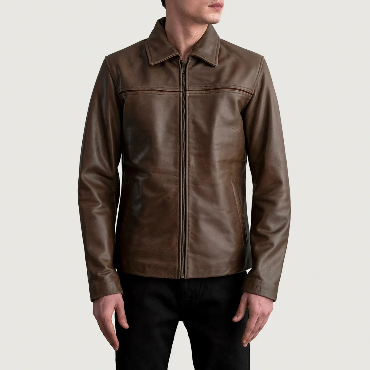 
Mystical Veste en Cuir pour Homme – alternate product view 3