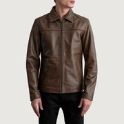 
Mystical Veste en Cuir pour Homme – alternate product view 3