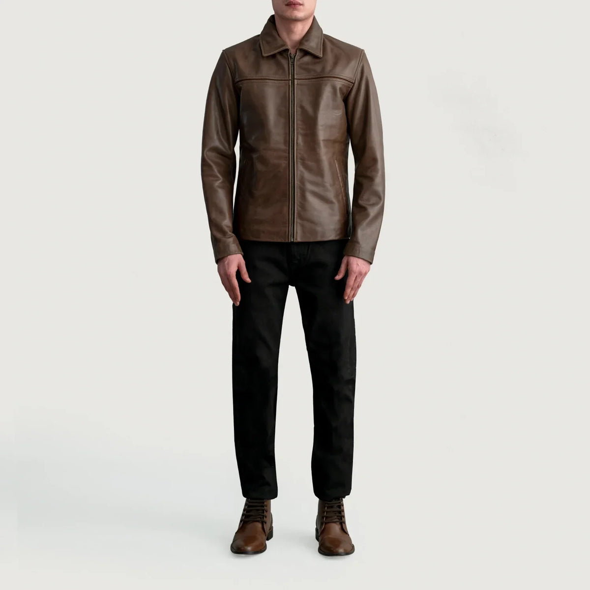 
Mystical Veste en Cuir pour Homme – alternate product view 4