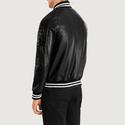 
Authentic Sheepskin Leather with Semi-aniline Finish Grain Texture & Heavy-Duty Seam Stitching Detail