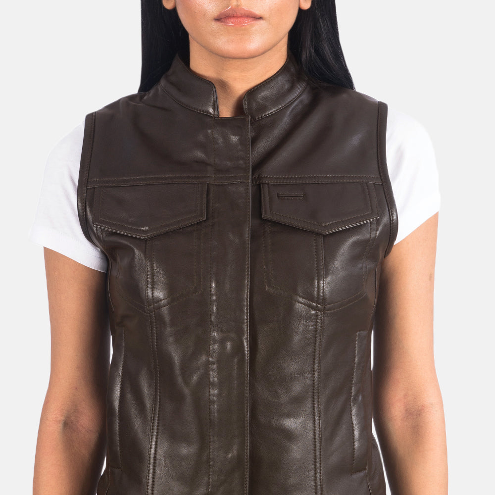 
Vue intérieure Showing Quilted Polyester Lining & Deux poches intérieures fonctionnelles
