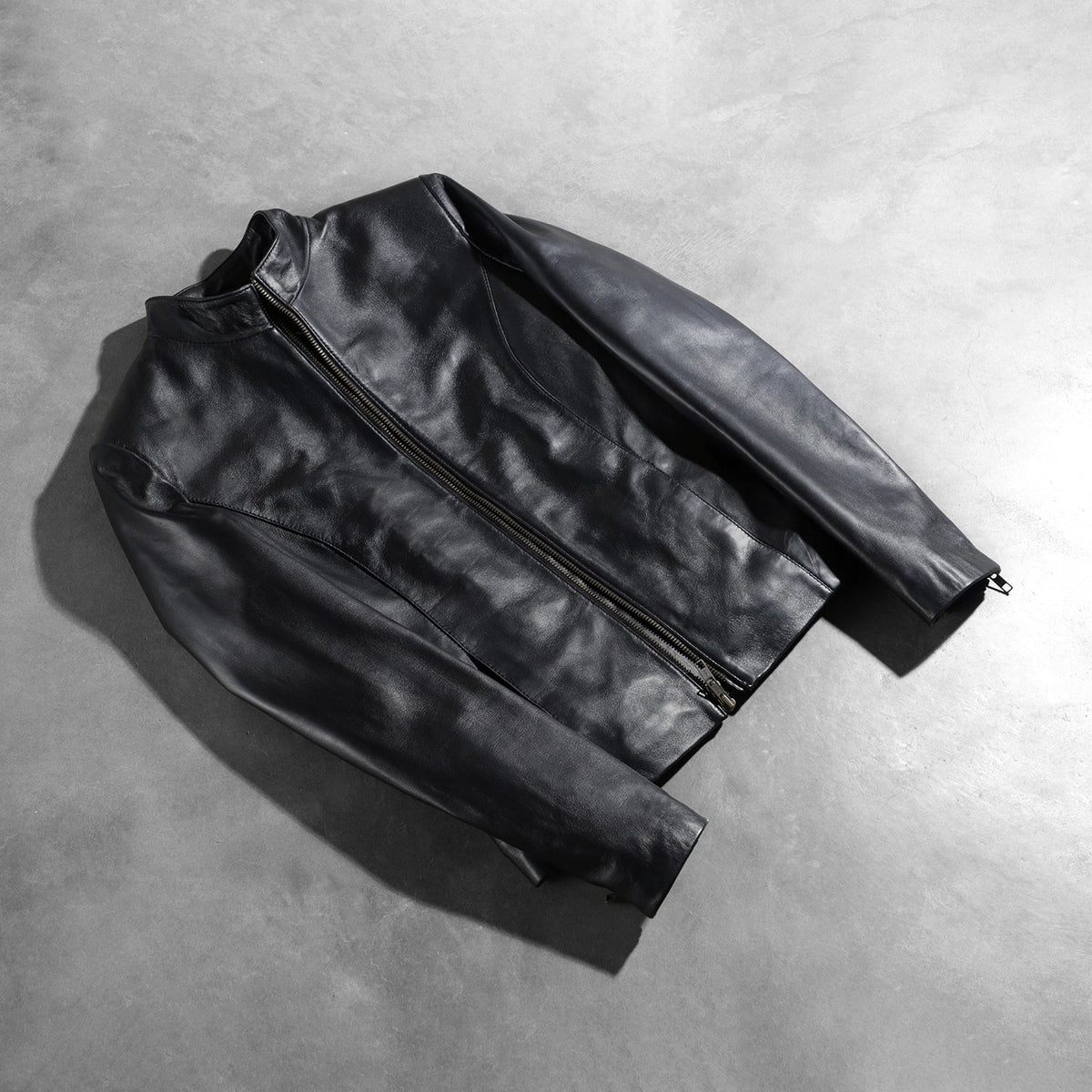Rumella Veste Motard en Cuir pour Femme – Vue produit alternative 8