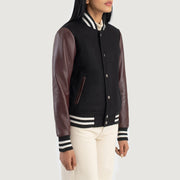 
Savant Varsity Veste en Cuir pour Femme – alternate product view 2