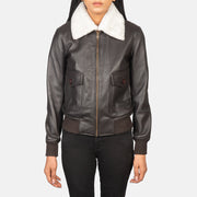 
Stella G-1 Blouson Bombardier en Cuir pour Femme – alternate product view 4