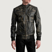 
Sven Blouson Bombardier en Cuir pour Homme – alternate product view 3