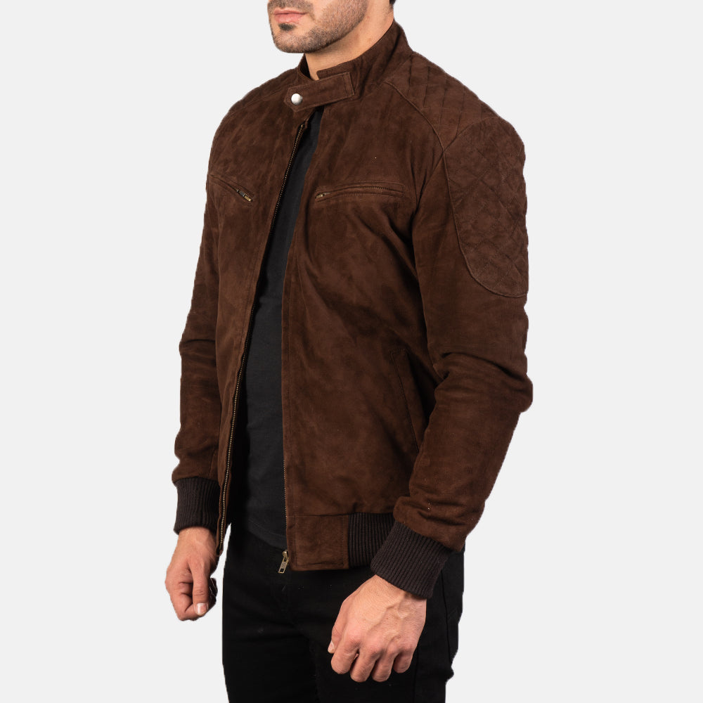 
Sven Blouson Bombardier en Cuir pour Homme – alternate product view 2