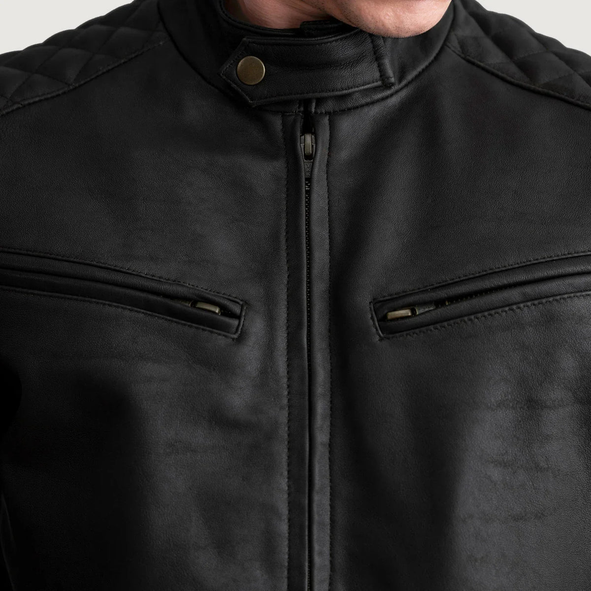 
Sven Blouson Bombardier en Cuir pour Homme – alternate product view 5