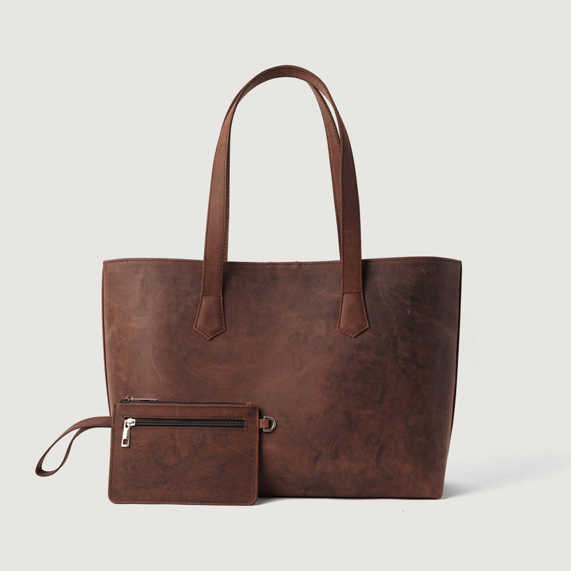 The Bianca Sac cabas en cuir