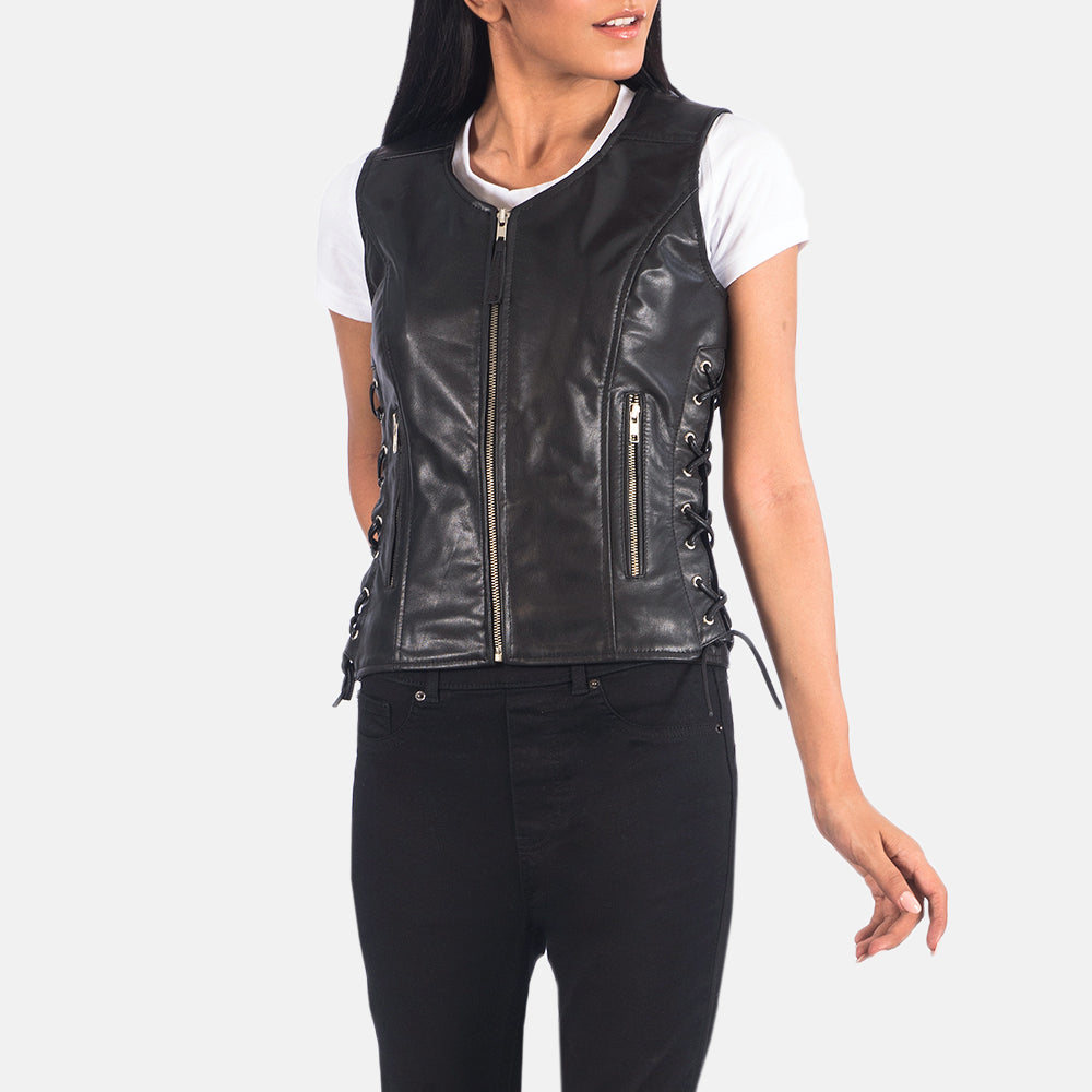 
Vue intérieure Showing Quilted Polyester Lining & Deux poches intérieures fonctionnelles